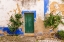 Picture of EUROPE-PORTUGAL-OBIDOS-WEATHERED HOUSE EXTERIOR