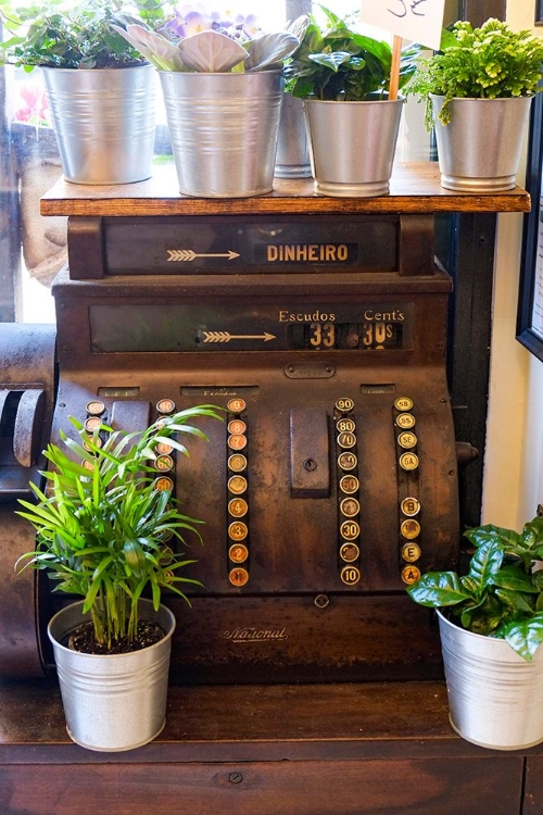 Picture of LISBON-PORTUGAL ANTIQUE PORTUGUESE CASH REGISTER