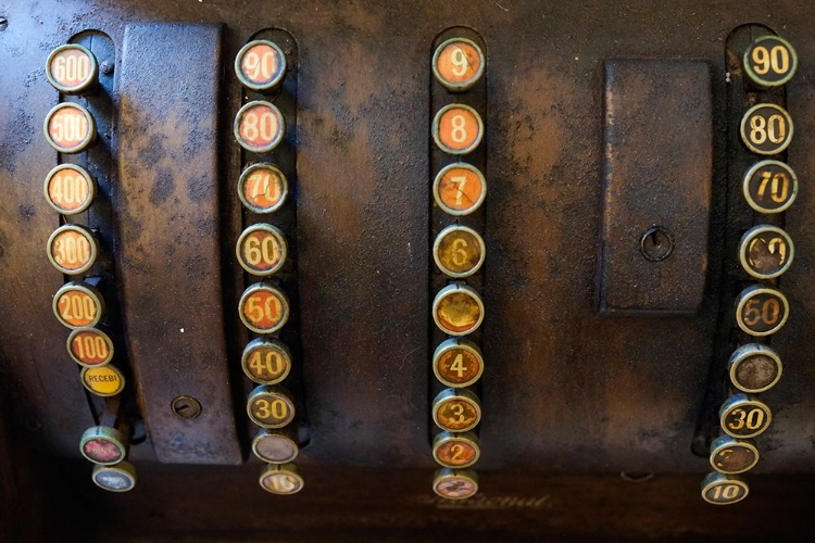 Picture of LISBON-PORTUGAL ANTIQUE PORTUGUESE CASH REGISTER