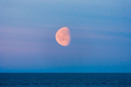 Picture of MOON OVER THE BERING SEA-RUSSIA FAR EAST