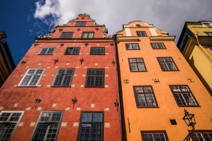 Picture of SWEDEN-STOCKHOLM-GAMLA STAN-OLD TOWN-BUILDINGS OF THE STORTORGET SQUARE