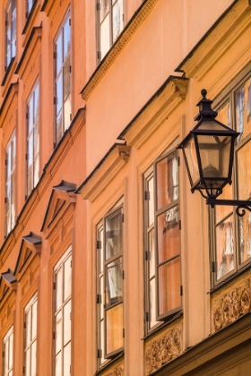 Picture of SWEDEN-STOCKHOLM-GAMLA STAN-OLD TOWN-ROYAL PALACE-OLD TOWN BUILDING DETAIL