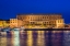 Picture of SWEDEN-STOCKHOLM-GAMLA STAN-OLD TOWN-ROYAL PALACE-DUSK