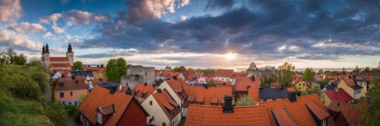 Picture of SWEDEN-GOTLAND ISLAND-VISBY-VISBY CATHEDRAL-12TH CENTURY-AND THE CITY SKYLINE