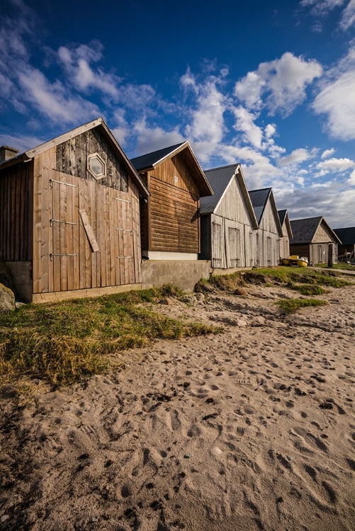 Picture of SWEDEN-GOTLAND ISLAND-DJUPVIK-FISHING SHACKS