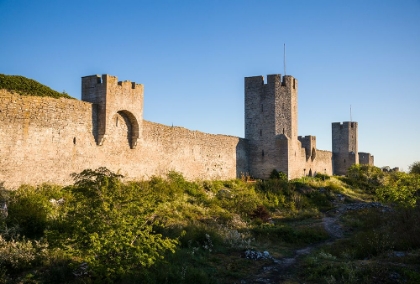 Picture of SWEDEN-GOTLAND ISLAND-VISBY-12TH CENTURY CITY WALL-MOST COMPLETE MEDIEVAL CITY WALL IN EUROPE
