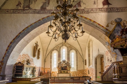 Picture of SWEDEN-GOTLAND ISLAND-BRO-BRO CHURCH-INTERIOR