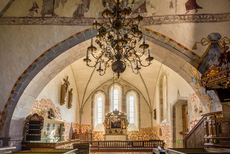 Picture of SWEDEN-GOTLAND ISLAND-BRO-BRO CHURCH-INTERIOR