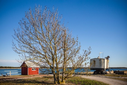 Picture of SWEDEN-GOTLAND ISLAND-BLASE-FORMER LIME FACTORY-STEAM SHOVEL