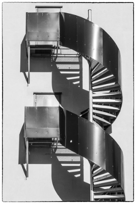 Picture of SWEDEN-NORRKOPING-EARLY SWEDISH INDUSTRIAL TOWN-CIRCULAR STAIRCASE