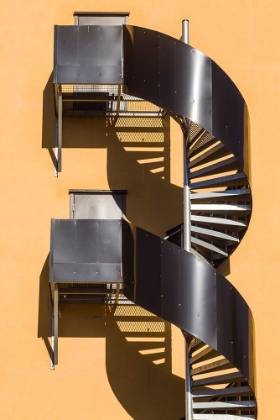 Picture of SWEDEN-NORRKOPING-EARLY SWEDISH INDUSTRIAL TOWN-CIRCULAR STAIRCASE