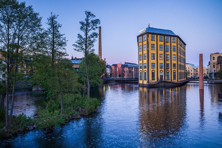 Picture of SWEDEN-NORRKOPING-EARLY SWEDISH INDUSTRIAL TOWN-ARBETETS MUSEUM-MUSEUM OF WORK IN FORMER EARLY 20TH