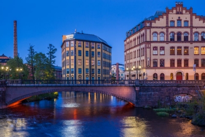 Picture of SWEDEN-NORRKOPING-EARLY SWEDISH INDUSTRIAL TOWN-ARBETETS MUSEUM-MUSEUM OF WORK IN FORMER EARLY 20TH