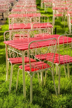 Picture of SOUTHERN SWEDEN-YSTAD-CAFE TABLES