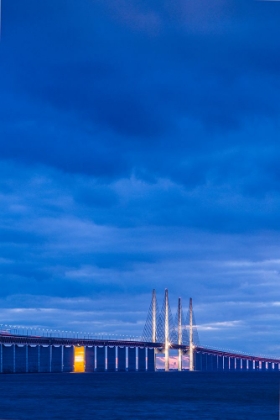 Picture of SWEDEN-SCANIA-MALMO-ORESUND BRIDGE-LONGEST CABLE-TIED BRIDGE IN EUROPE-LINKING SWEDEN AND DENMARK-D