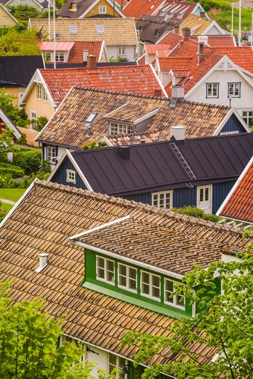 Picture of SWEDEN-SCANIA-ARILD-HIGH ANGLE VILLAGE VIEW