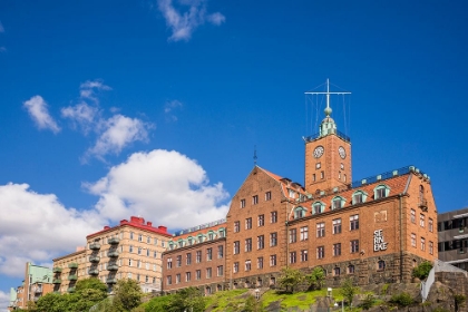 Picture of SWEDEN-VASTRAGOTLAND AND BOHUSLAN-GOTHENBURG-HARBOR BUILDINGS
