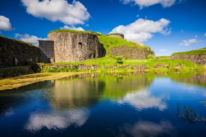 Picture of SWEDEN-BOHUSLAN-KUNGALV-14TH CENTURY MEDIEVAL FORTRESS-BOHUS FASTNING