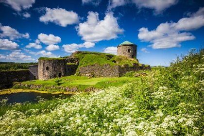 Picture of SWEDEN-BOHUSLAN-KUNGALV-14TH CENTURY MEDIEVAL FORTRESS-BOHUS FASTNING