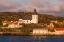 Picture of SWEDEN-BOHUSLAN-TJORN ISLAND-SKARHAMN-SKARHAMNS CHURCH-LATE AFTERNOON
