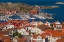 Picture of SWEDEN-BOHUSLAN-TJORN ISLAND-SKARHAMN-TOWN VIEW-DAWN
