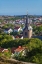 Picture of SWEDEN-BOHUSLAN-KUNGSHAMN-TOWN VIEW FROM THE SOUTH-WITH CHURCH