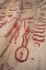 Picture of SWEDEN-BOHUSLAN-TANUMSHEDE-BRONZE AGE CARVING DETAIL OF THE TANUM AREA SHOWING MAN WITH BIG SEXUAL 