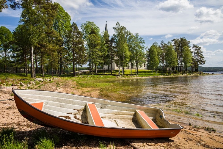 Picture of SWEDEN-VARMLAND-VASTRA FAGELVIK-SMALL BOAT