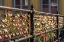 Picture of SWEDEN-VASTMANLAND-VASTERAS-LOVE LOCKS ON THE APOTEKARBRON BRIDGE-OLD TOWN