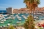 Picture of VIEW OF BOATS IN OLD PORT-DALMATIAN COAST-ADRIATIC SEA-CROATIA-EASTERN EUROPE