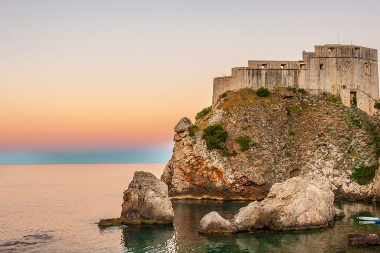 Picture of DUBROVNIK-CROATIA-FORTRESS LOVRIJENAC ON THE ADRIATIC SEA