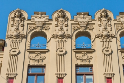 Picture of ART NOUVEAU BUILDING ON ALBERTA STREET IN CENTRAL RIGA-LATVIA
