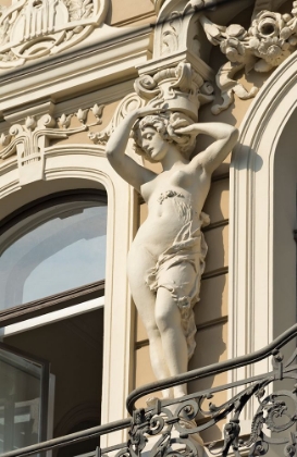 Picture of ART NOUVEAU BUILDING ON ALBERTA STREET IN CENTRAL RIGA-LATVIA