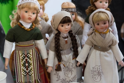 Picture of LITHUANIAN GIRL DOLLS-KLAIPEDA-LITHUANIA