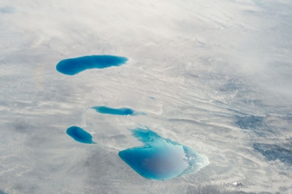 Picture of AERIAL VIEW OF ICE SHEET-GREENLAND