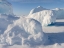 Picture of ICEBERGS FROZEN INTO THE SEA ICE OF THE UUMMANNAQ FJORD SYSTEM DURING WINTER-GREENLAND-DANISH TERRI