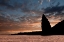 Picture of PINNACLE ROCK AT SUNSET-BARTHOLOMEW ISLAND-GALAPAGOS ISLANDS-ECUADOR