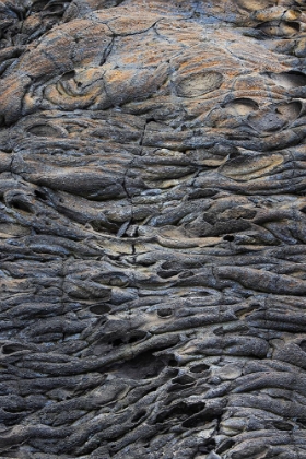 Picture of RECENT PAHOEHOE LAVA FLOW-SULLIVAN BAY-SANTIAGO ISLAND-GALAPAGOS ISLANDS-ECUADOR