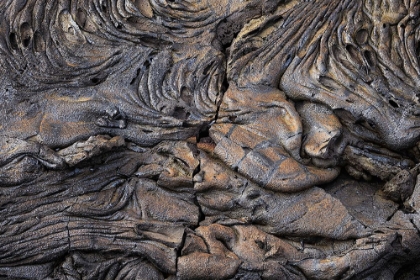 Picture of RECENT PAHOEHOE LAVA FLOW-SULLIVAN BAY-SANTIAGO ISLAND-GALAPAGOS ISLANDS-ECUADOR