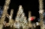 Picture of USA-ARIZONA-BUCKEYE-ABSTRACT OF CHRISTMAS TREE AT NIGHT