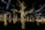 Picture of USA-ARIZONA-BUCKEYE-ABSTRACT OF DECORATED TREES AT NIGHT DURING CHRISTMAS