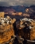 Picture of USA-ARIZONA-GRAND CANYON-WINTER SUNSET ON CANYON LANDSCAPE