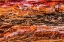 Picture of RED-ORANGE AND YELLOW PETRIFIED WOOD ABSTRACT-BLUE MESA-PETRIFIED FOREST NATIONAL PARK-ARIZONA