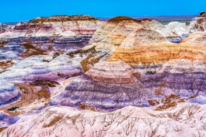 Picture of BLUE MESA TRAIL-PAINTED DESERT-PETRIFIED FOREST NATIONAL PARK-ARIZONA