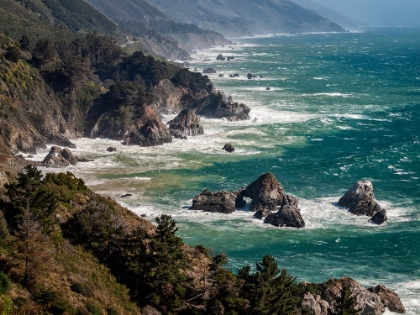 Picture of USA-CALIFORNIA-BIG SUR SUNNY DAY ON THE CENTRAL COAST