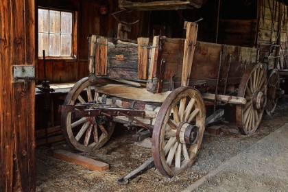 Picture of ABANDONED ORE WAGON-BODIE STATE HISTORIC PARK-CALIFORNIA