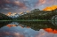 Picture of ALPINE TARN-TUOLUMNE MEADOWS SUNRISE-YOSEMITE NATIONAL PARK-CALIFORNIA