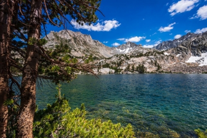 Picture of TREASURE LAKE UNDER THE SIERRA CREST-JOHN MUIR WILDERNESS-SIERRA NEVADA MOUNTAINS-CALIFORNIA-USA