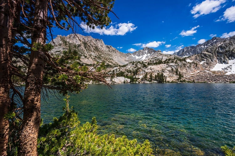 Picture of TREASURE LAKE UNDER THE SIERRA CREST-JOHN MUIR WILDERNESS-SIERRA NEVADA MOUNTAINS-CALIFORNIA-USA