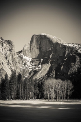 Picture of AFTERNOON LIGHT ON HALF DOME IN WINTER-YOSEMITE NATIONAL PARK-CALIFORNIA-USA